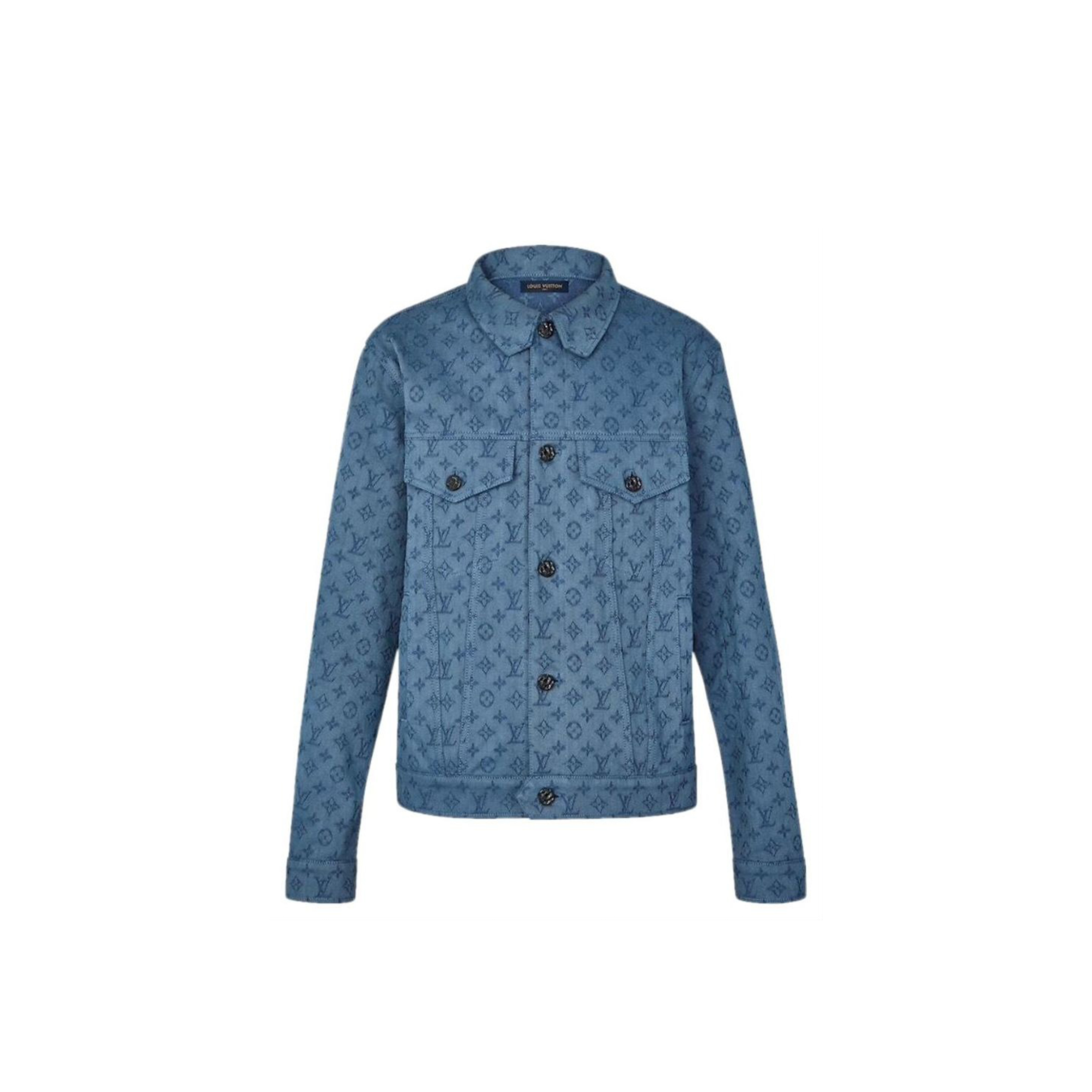 LOUIS VUITTON LV BLUE CLOUD JACKET 